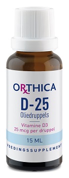 Product D-25 oliedruppels 15ml