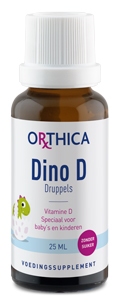 Product Dino vitamine D druppels, 25 ml