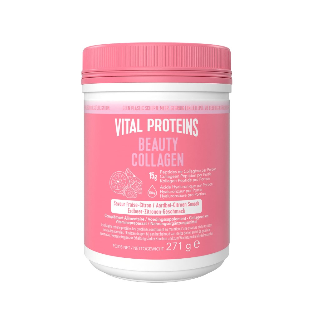 Beauty Collagen Strawberry and Lemon 271g FR, BE & NL