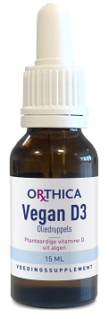 Product Vegan D3 druppels 15ml 20ml