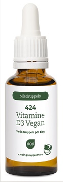 Product 424 Vegan D3 druppels 15ml 20ml